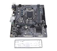 CCYLEZ Carte Mère B560M LGA 1200 pour Processeurs de 10e/11e Génération, Micro ATX avec Deux Ports M.2, VGA/DVI, Alimentation 6+2 Phases, DDR4 3200 MHz (i5-10400F, i3-10100)