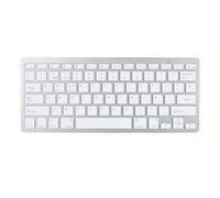 CCYLEZ Clavier Bluetooth sans Fil, Clavier Bilingue (Allemand/français/Espagnol/Italien et Anglais), Clavier D'ordinateur, Design Ergonomique Confortable, pour Tablette, (Disposition