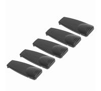 CCYLEZ Clip de Ceinture Radio Durable pour Talkie-walkie, 5 Pièces, Accessoires de Remplacement Portables pour GP2000 GP88S GP328 GP338 Noir