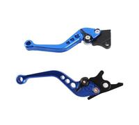 CCYLEZ CNC Aluminum Motorcycle Brake Lever Handle (BLUE) | Construction en aluminium durable, ajustement précis pour GY6 et CG125, apparence de moto améliorée