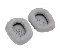 CCYLEZ - Coussinets d'oreille G733, Coussinets d'oreille de Remplacement Confortables pour écouteurs, Respirante de Haute qualité, Paquet de 2 (Gris Argent)