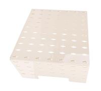 CCYLEZ Couvercle de Tuyau de Chauffe-eau à Gaz en Panneau perforé Multifonction, Protection Efficace pour L'organisation de la Cuisine, Installation sans Poinçon, 3 Pièces (petite taille)