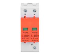 CCYLEZ Dispositif Parafoudre de Tension, Protecteur DC Sûr 20-40KA pour Systèmes D'énergie Solaire 1000V LT1-40