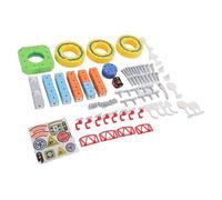 CCYLEZ Ensemble de Train Magnétique Anti-gravité pour Enfants, Jouet de Construction électrique avec Pistes 3D, Jouets STEM à l'envers et à Escalade Murale pour Filles et Garçons âgés