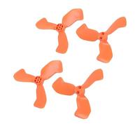 CCYLEZ Hélices de Rechange pour Drone 4 Pièces, Hélices à 3 Pales Adaptées pour Neo 2 PC, Palettes de Remplacement de Drone à Faible Bruit, Légères, Durée Prolongée (Orange)