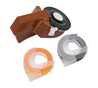 CCYLEZ Imprimante d'étiquettes Manuelle, Conception Ergonomique, Mini Imprimante d'étiquettes de Gaufrage Portable Efficace pour Le Scrapbooking à Domicile pour Les Projets de