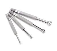 CCYLEZ Jauge de Trou Télescopique 4PCS Acier traité Outil de Mesure