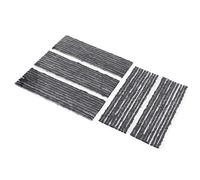 CCYLEZ Kit de Réparation de Pneus 50 Pièces Mèches en Caoutchouc (Black)