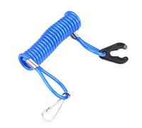 CCYLEZ Lanière D'attache de sécurité pour Interrupteur D'arrêt, 2 Pièces, Plastique ABS Durable avec Mousqueton Pivotant adapté au Moteur Hors-bord