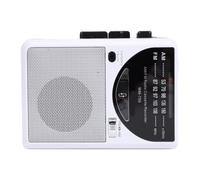 CCYLEZ Lecteur de Cassettes Rétro AM FM, Radio Portable, Magnétophone avec Haut-Parleur Auto-Reverse, Prise Casque 3,5 Mm pour Les Amateurs de Musique