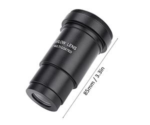 CCYLEZ Lunette de Barlow 1,25 Pouce, Grossissement 5X pour Télescope