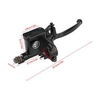 CCYLEZ Maître-cylindre de Frein Droit, Levier, Pompe 22mm, pour Moto | Matériau de haute qualité, performances stables, installation facile, adapté aux VTT