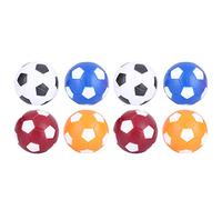 CCYLEZ Mini Ballons de Soccer Lot de 8, Colorés 36mm pour Jeux de Table