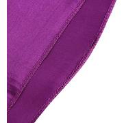 CCYLEZ Nappe Résistante aux Taches, 145x320cm, qualité Supérieure, pour Décoration de Fête de Mariage, 100% Polyester, Design Lisse et élégant (Rouge-Violet)