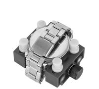 CCYLEZ Outil D'étau de Réparation de Montre pour Une Fixation Facile du Cadran, Conception en Métal et en Plastique Durable, Pratique pour Les Horlogers et Les Bijoutiers (Black)