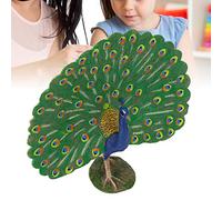 CCYLEZ Paon Modèle Décoration pour Maison Bureau avec Couleurs Élégantes