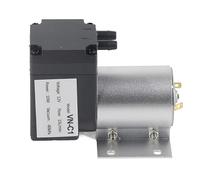 CCYLEZ Pompe D'aspiration Sous Vide avec Support, Conception Compacte pour Pression Négative -80 Kpa, Idéale pour L'analyse et L'échantillonnage de Gaz, DC12 V/DC24 V, sans Entretien, 1 unité (DC12V)