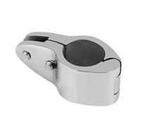 CCYLEZ Raccord de Quincaillerie Marine en Acier Inoxydable de 1 Pouce, Glissière de Mâchoire Durable pour Dessus Bimini, Parfait pour Les Bateaux et Les Yachts, qualité Marine 316