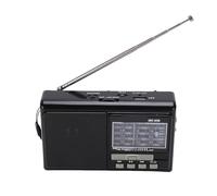 CCYLEZ Radio Portable, Récepteur Pleine Bande FM AM SW à Piles avec Antenne Rétractable et Sangle de Transport, pour la Pêche en Plein Air d'urgence en Camping