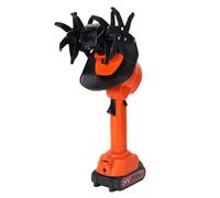 CCYLEZ Rototiller électrique de la Barre, Cultivateur de Jardin sans Fil avec des Batteries de 1500mAh, Barre de Main-d'œuvre pour la Culture du Sol Aération de Désherbage (Prise UE)