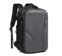 CCYLEZ Sac à Dos de Compression Sous Vide, Sac à Dos de Voyage de Grande capacité avec Pompe à Vide USB Intégrée pour le Rangement des Vêtements, Extensible 30 L 60 L (GREY)