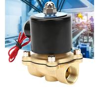 CCYLEZ Solenoïde Normalement Fermé en Laiton, Vanne G1/2, pour Usage