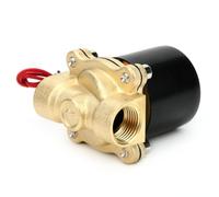CCYLEZ Solenoïde Normalement Fermé en Laiton, Vanne G1/2, pour Usage