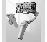 CCYLEZ Stabilisateur de Téléphone 3 Axes, Perche à Selfie Bluetooth avec Suivi des Objets du Visage AI, Anti-secousse, 8 Heures de Temps de Travail, 3600 MAh, pour L'enregistrement