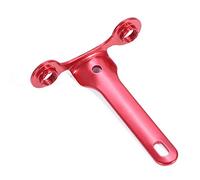 CCYLEZ Support de Bouteille CO2, Léger et Métallique, pour Usage Général | Matériau durable, Facile à installer, Taille compacte, Convient à la plupart des vélos