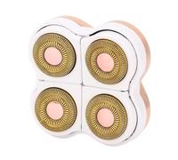 CCYLEZ Tête de Rechange pour épilateur Humide et Sec, Double Usage, plaqué or, pour Femmes, Voyage, Temps de Bain, Matériau ABS, 1 unité