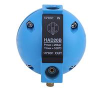 CCYLEZ Valve de Vidange à Flotteur Automatique 1/2BSP, Conception Mécanique Durable pour Systèmes à Air comprimé, Construction en Alliage D'aluminium 1 Pièce