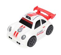 CCYLEZ Voiture de Dérive RC avec Caméra, Voiture de Course Télécommandée HD 1080P avec écran LCD, Suivi Visuel AI, Mode Suivi, Lumières RVB et Musique, pour Enfants Adultes Débutants (White)
