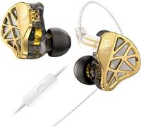 Ccz Mc04 In-Ear Monitors Filaire Écouteurs, Iem Dans L'Oreille Écouteurs Avec 1 * 10Mm Grande Cavité Sonore Composite Magnétique Dd & 1* Ba Personnalisé, Trois Fréquence Egaliseur[FIL6160643]