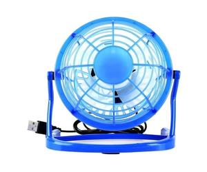 CCZRD 180 ° USB Ventilateur Silencieux Refroidisseur De Bureau For Ordinateur Portable Ofice Été Refroidissement 4 Pales Rotatif Mini Ventilateurs Prise Refroidissement Rapide Efficace Restez L'aise