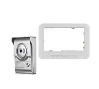 CCZRD Anneau Vidéo Intelligent Sonnette Caméra Interphone Visuel Vision Nocturne Bidirectionnel Visiophone Portier Appel Téléphonique Gamme D'environnements Domestiques(V70MLW-1V1)