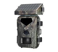 CCZRD Caméra De Suivi des Sentiers Solaires 20mp/1080P, Panneau Solaire Étanche, Animaux for La Sécurité Extérieure