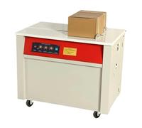 CCZRD Cercleuse Électrique en Plastique, Machine De Fermeture Carton Entièrement Automatique, Serrage Ceinture Cerclage(KZ-900)