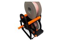 CCZRD Enrouleur De Filament 3D, Machine Bobinage d'impression, Électrique(Orange Electric)