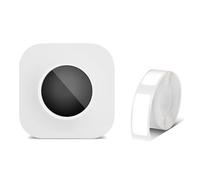 CCZRD Imprimante D'étiquettes Portable Q30S Mini Thermique Autocollant D'étiquette Auto-adhésive Connexion sans Fil Portatil Impression Rapide Nette Chaque étiquette(White)