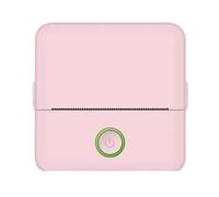 CCZRD Mini-imprimante Thermique D'étiquettes Portable HD, Bluetooth, for Étudiant, Erreur De Titre, Note, Mauvaise Poche, Impression sans Encre Impression Rapide Nette Chaque étiquette(Pink)