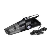 CCZRD Pompe À Air Main for Aspirateur De Voiture 4 en 1, Compresseur d'air Numérique for Bateau Gonflable, Moto, DC 12V Nettoyage Facile Rapide Diverses Situations(New Pointer)