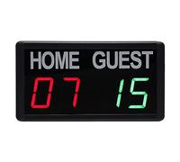 CCZRD Support Mural De Tableau Bord Électronique Magnétique LED avec À Distance for des Jeux D'intérieur Jeu Palets Gardien Score Tennis Pong Compétitif Facile Lire L'intérieur comme L'extérieur
