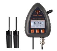 CCZRD Tuya WiFi 5 en 1 Moniteur De Qualité l'eau TDS/EC/SEL PH SGTEMP Analyseur d'eau Multifonction Bluetooth for Aquariums Aquaculture(Style 2)
