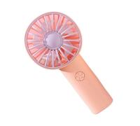 CCZRD Ventilateur Portatif Sans Fil, Rechargeable, Bureau, Rotatif À 360 °, Mini Ventilateurs De Dessin Animé, Forme Mignonne, Appareils Refroidissement Polyvalents Refroidissement Restez L'aise