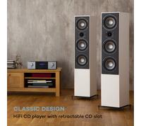 CD-1000 DG Lecteur CD USB MP3 Télécommande Écran LED Aluminium