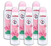 CD 24h Lot de 6 déodorants en spray à fleurs de soie 6 x 150 ml