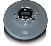 Cd-400 - Lecteur Cd Portable - Discman - Radio Dab+ - Cd, Cd-R/Rw, Lecteur Mp3 - Mémoire Des Stations - Fonction Livre Audio - Antichoc - Batterie Intégrée 1000 Mah - Gris