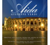 CD Aida De Giuseppe Verdi - Arena De Vérone 2CDs