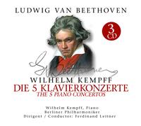 CD Beethoven : 5 Concertos Pour Piano, 5 Piano Concertos 3 CDs