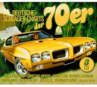 CD Charts De Schlager Allemand Des Années 70 Par Divers Artistes 3CDs